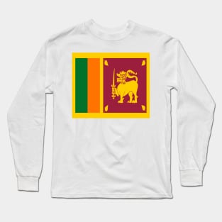 Ceylon Flag Long Sleeve T-Shirt